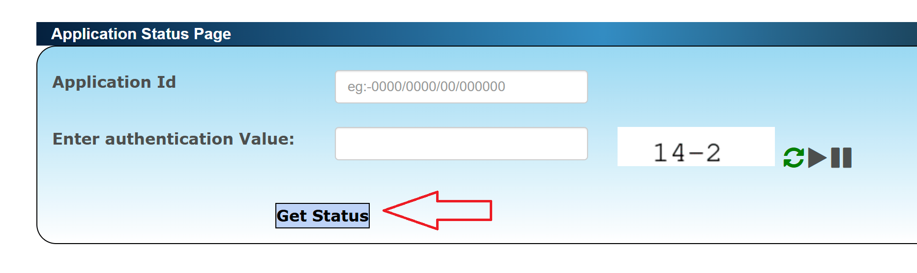 Check Application Status TN e Services